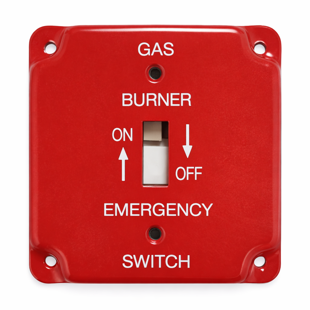 Mulberry 4 In. Square Single Gang Steel Gas Burner Cover (41025)