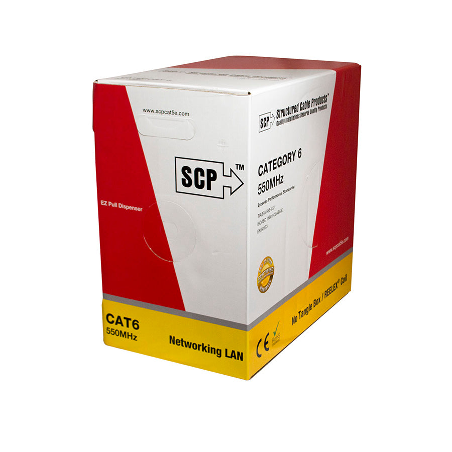 SCP CAT6 White