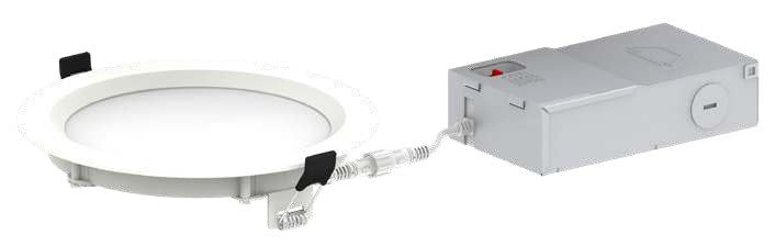 KT-WDLED13-6A-9CSF-FDIM (6in Circular LED Slim Wafer Downlight feat)