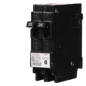 Siemens Q2020NC (20 Amp Tandem Circuit Breaker)