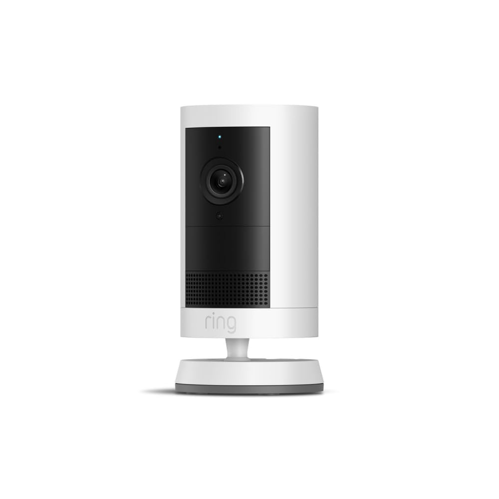 Ring Outdoor Cam Plus, Battery (newest model) - White