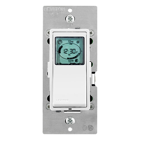 Leviton VPT24-1PZ - 24 HOUR TIMER, DIGITAL PROGRAMABLE TIMER