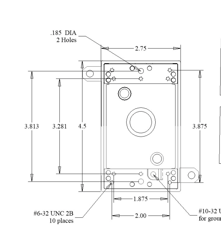 Mulberry 1-Gang Weatherproof Box with Three 1/2 inch outlets – Grey (30800)