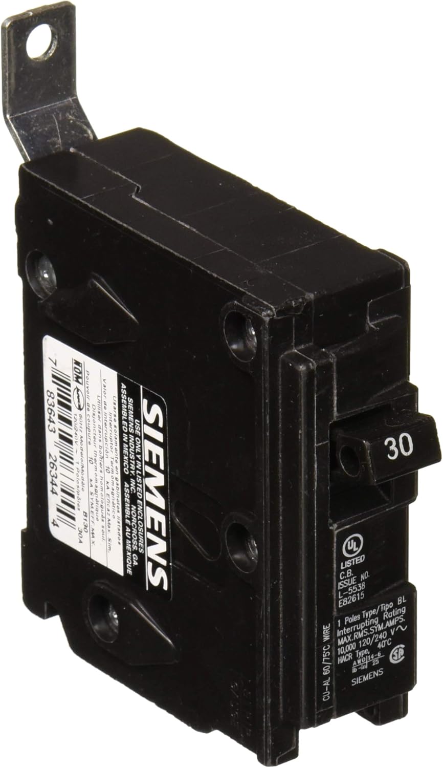 Siemens 30-Amp Single-Pole Type BL Bolt-On Circuit Breaker