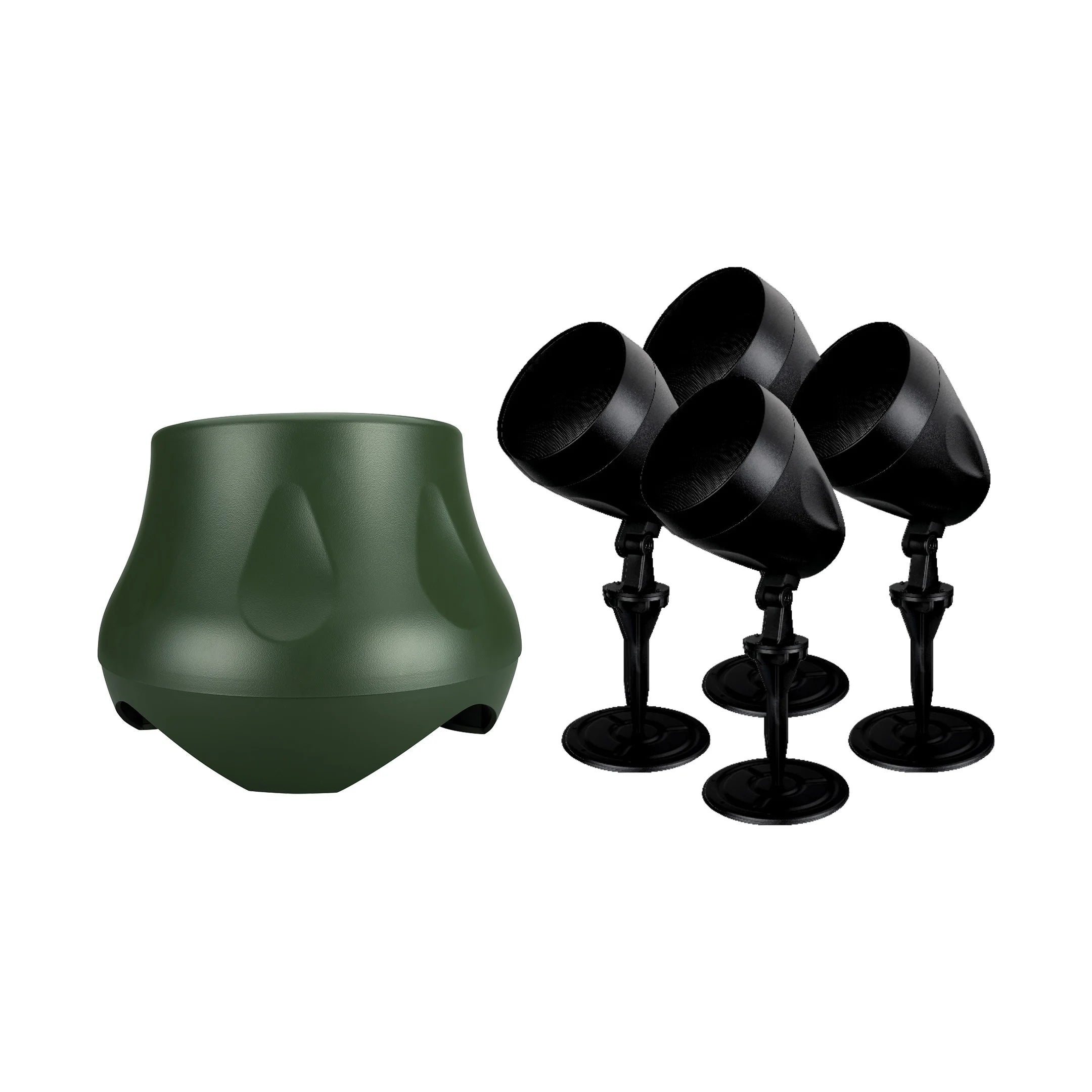 Beale Street Audio - LSGKIT-BSC - Outdoor Speaker Kit with Landscape Subwoofer