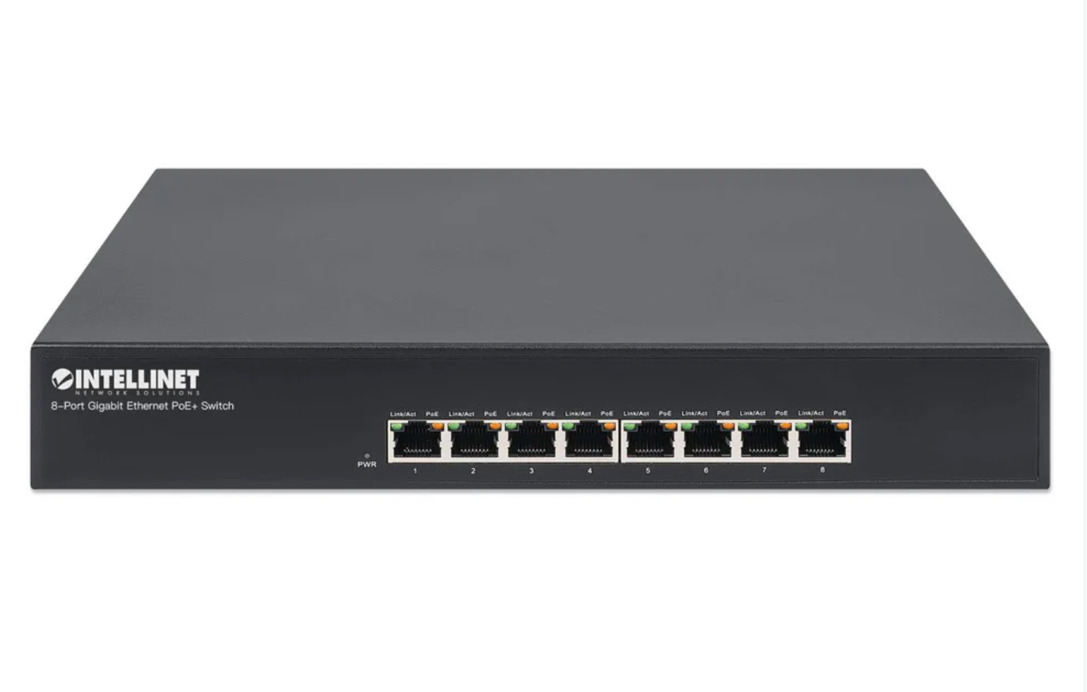 8-Port Gigabit Ethernet PoE+ Switch (IPS-08G-140W)